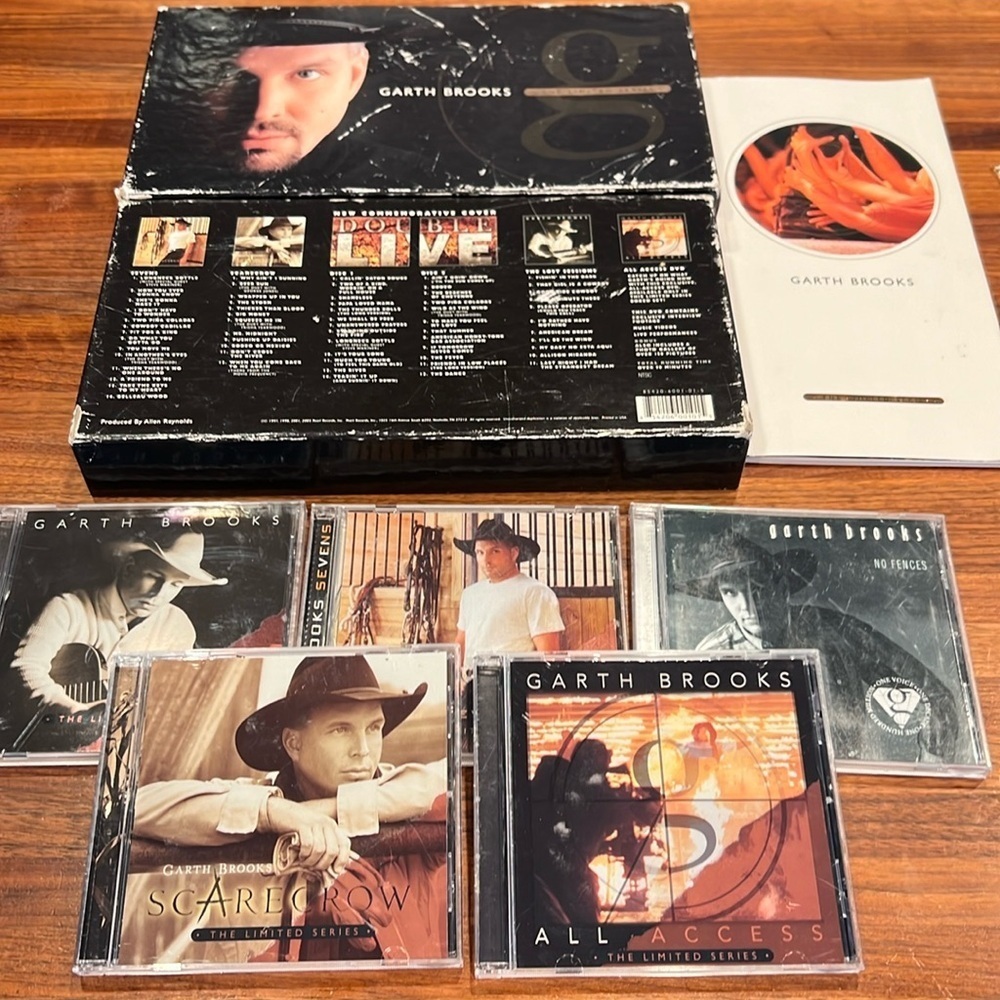 GARTH BROOKS *Complete* The Limited Series Box Set -CD 6 Discs with Booklet 1998